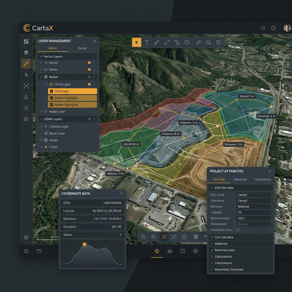 CartaX GIS Interface